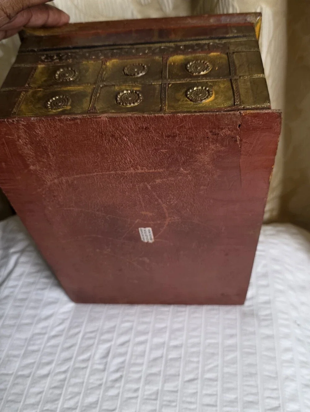 John Richard Collection Wood India Box Chester
